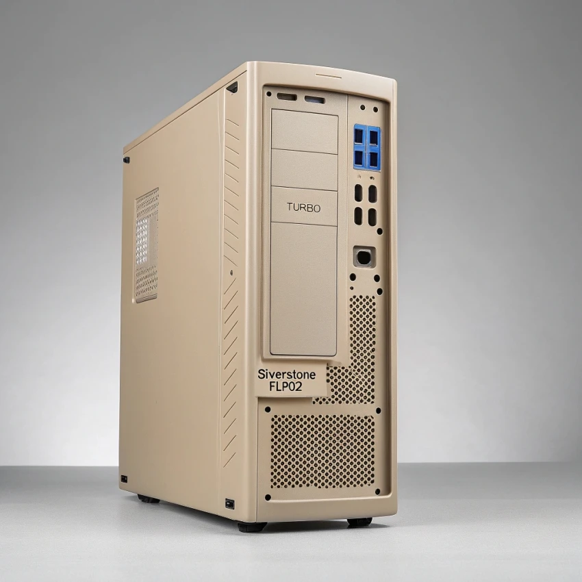 SilverStone представляет FLP02: новый ретро-корпус для ПК в стиле 90-х с современной начинкой