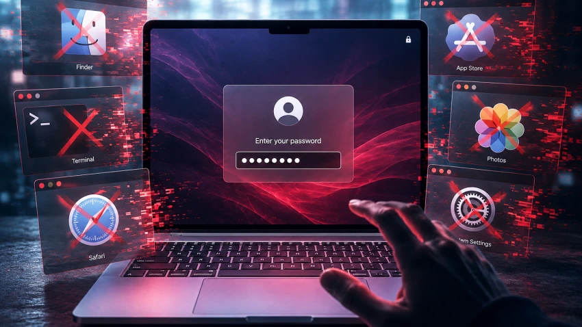 Новая вредоносная программа ClickLock для macOS заставляет пользователей раскрывать пароль для входа в систему.